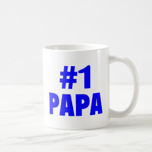 Mug Papa #1 (bleu)