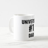 Mug Papa #1 de l'univers (Devant gauche)