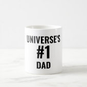 Mug Papa #1 de l'univers (Centre)