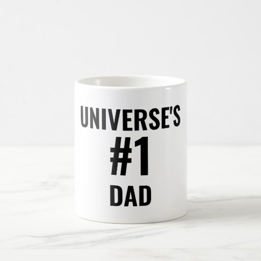 Mug Papa #1 de l'univers (Centre)