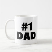 Mug Papa #1 (noir) (Gauche)
