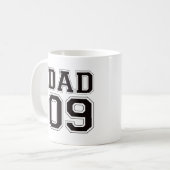 Mug Papa 2009 - Noir (Devant gauche)