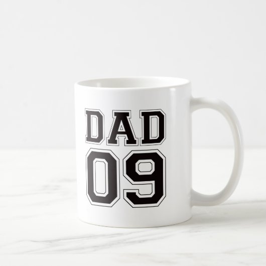 Mug Papa 2009 - Noir (Droite)