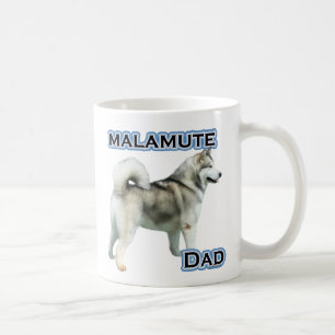 Mug Papa 4 de Malamute d'Alaska