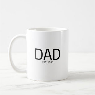 Mug Papa a établi un nouveau cadeau pour papa