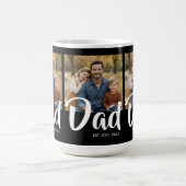 Mug Papa a établi un script noir 3 Photo (Centre)