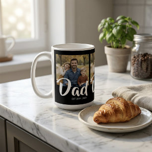 Mug Papa a établi un script noir 3 Photo