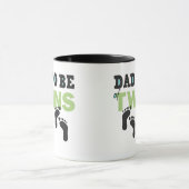 Mug Papa à être des jumeaux (Centre)