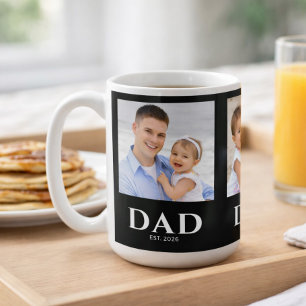 Mug Papa a fondé la photo Black 3