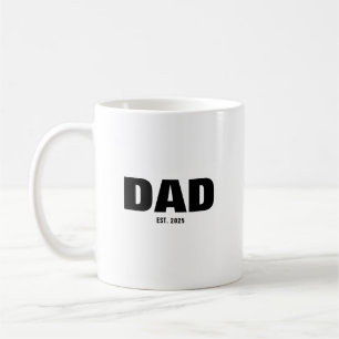 Mug Papa a fondé un nouveau cadeau pour papa