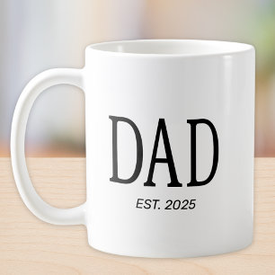 Mug Papa a fondé un nouveau cadeau pour papa
