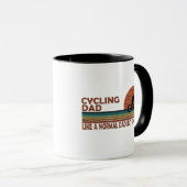 Mug papa à vélo comme un père normal mais glacière (Devant droit)