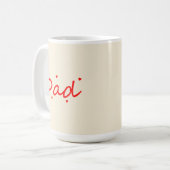 Mug Papa adorable (Devant gauche)
