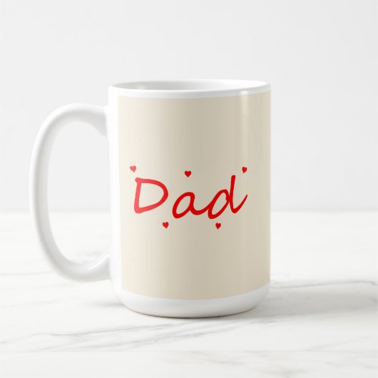 Mug Papa adorable (Gauche)