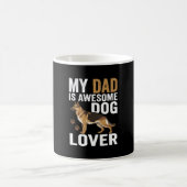 Mug Papa amateur de chien est formidable (Centre)