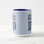 Mug PAPA anglais de bouledogue (Centre)