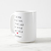Mug Papa Anniversaire et Fête des pères Ajouter photo (Devant gauche)