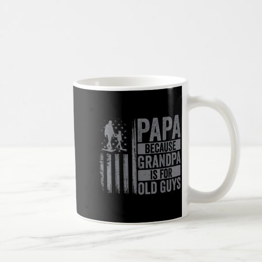 Mug Papa Art For Grandpa Men From Grandkids Granddaugh (Droite)