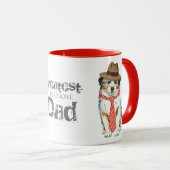 Mug Papa australien (Devant droit)