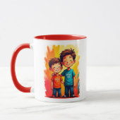 Mug Papa autiste (Gauche)