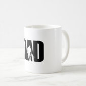 Mug Papa Avec Son Chemise Fête des pères Cadeaux Pour  (Devant droit)