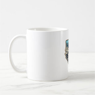 Mug Papa Baseball Drippy Plaque de Base Vintage Vector