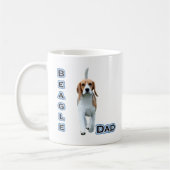 Mug Papa Beagle 4 (Gauche)