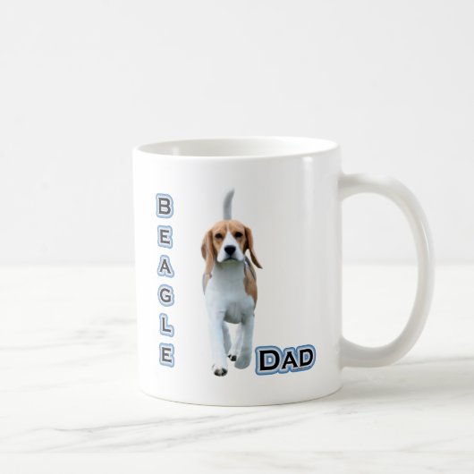 Mug Papa Beagle 4 (Droite)