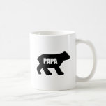 Mug Papa Bear<br><div class="desc">Les mères, les pères et les parents de nouveau-nés plaisantent avec cette famille de modèles de maman, papa, et d'ours bébé. Découvrez ces drôles de designs personnalisés sur tee - shirts, chemises, tasses, coques, cadeaux et vêtements.</div>
