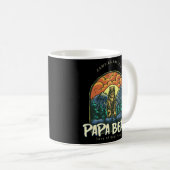 Mug Papa Bear camping (Devant droit)