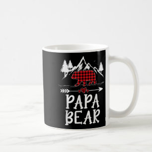Mug Papa Bear Noël Pyjama Carreaux Rouges Buffalo Asso