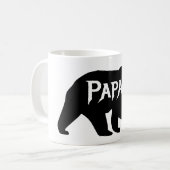 Mug PAPA Bear, papa, papa, fête des pères (Devant gauche)