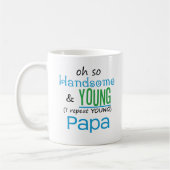 Mug Papa beau et jeune (Gauche)