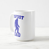 Mug Papa Bigfoot - Bigfoot drôle (Devant gauche)