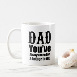 Mug Papa blanc noir vous avez toujours été comme un