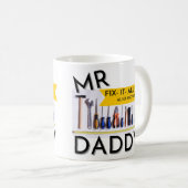 Mug papa bricoleur (Devant droit)