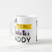 Mug papa bricoleur (Devant gauche)