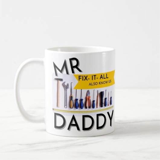 Mug papa bricoleur (Gauche)