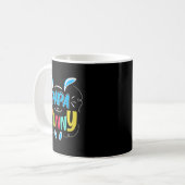Mug Papa Bunny Premium Tri-blend (Devant gauche)