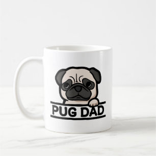 Mug PAPA CARLIN – Cadeau drôle et mignon pour amateur