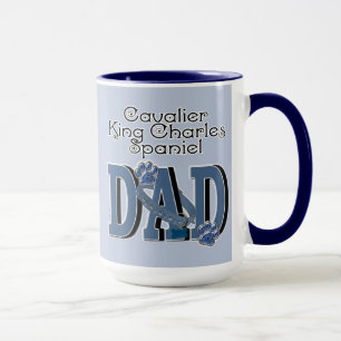 Mug PAPA cavalier d'épagneul du Roi Charles