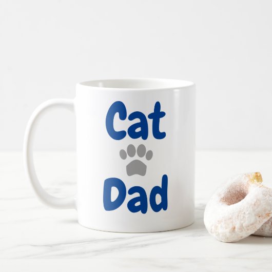 Mug Papa Chat (Avec donut)