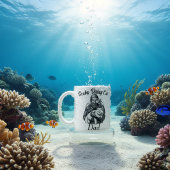 Mug Papa Chat Plongée en Scaphandre Marin