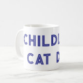 Mug Papa chat sans enfant (Devant gauche)