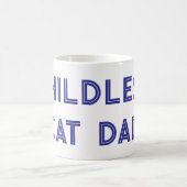 Mug Papa chat sans enfant (Centre)