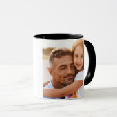 Mug Papa chef cuisinier barbecue grill Noël anniversai (Devant droit)