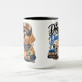 Mug Papa Chien Drôle (Centre)