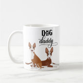 Mug Papa Chien Ibizan Hound Pharaoh Podenco (Gauche)