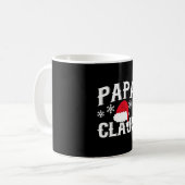 Mug Papa Claus cadeau de Noël pour papa (Devant gauche)