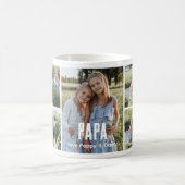 Mug Papa Collage Photo Tendance 5 (Centre)